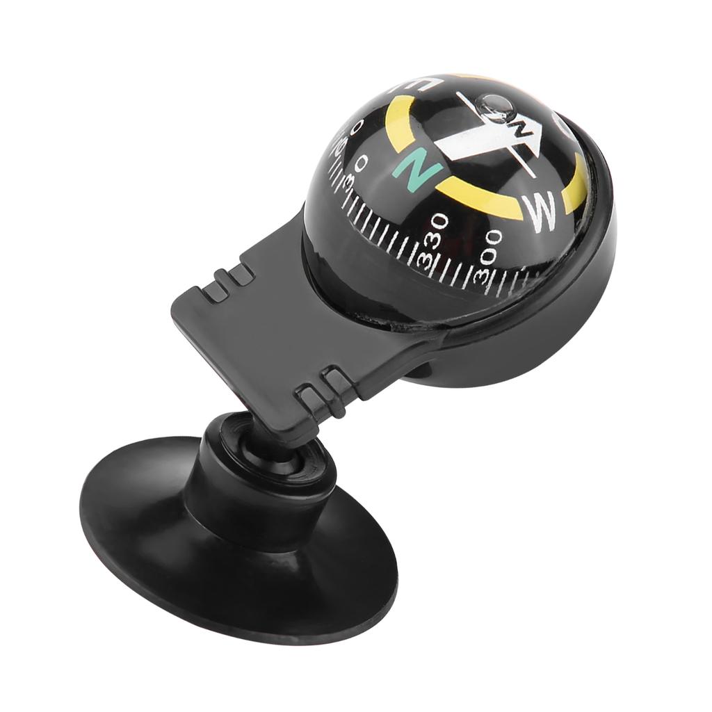Justerbar Dash Mount Kompass Navigering Vandring Retning Pekeguide Ball Bil Truck Outdoor
