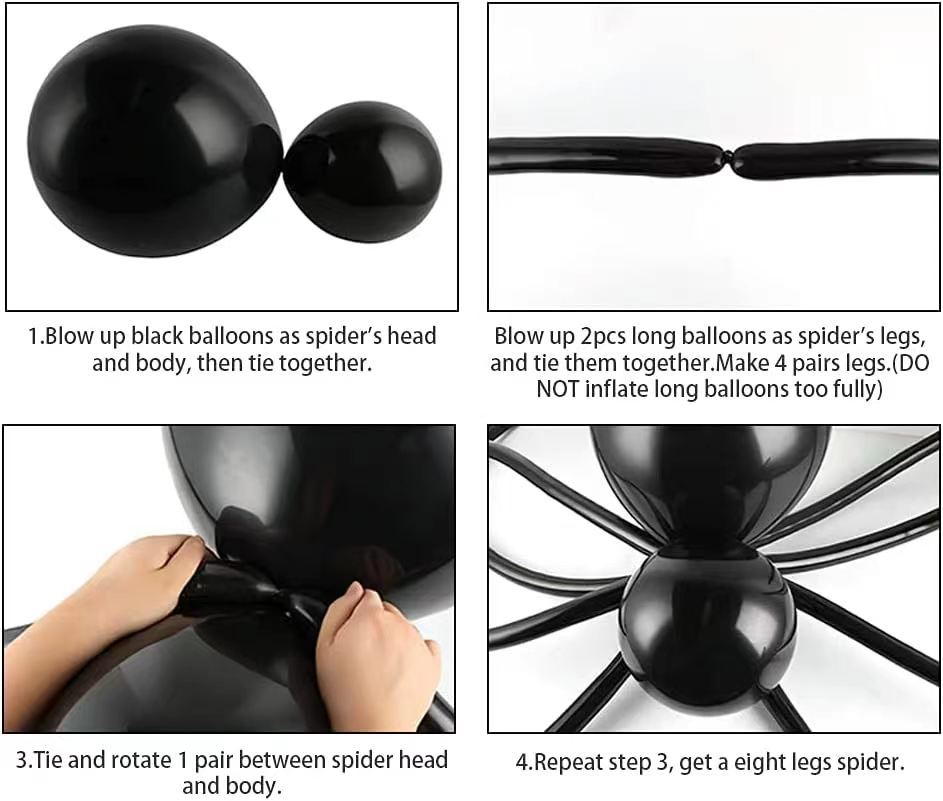 Halloween Balloon Arch Balloon Set Party Decorations Venue Decoration