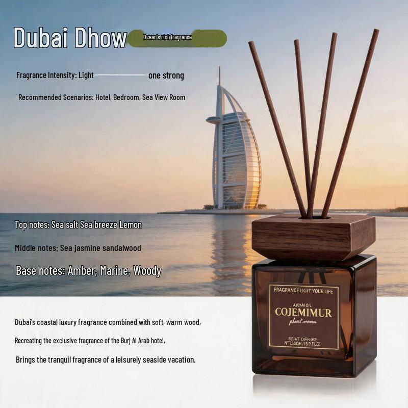 500ML Zen Tea Aroma Diffuser: Long-Lasting, All-Season Flameless Fragrance for Home & Hotel