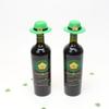Green wine bottle cap, green wine bottle body bow lace decoration, party scene decoration props, exquisite and unique, adding festive party atmosphere