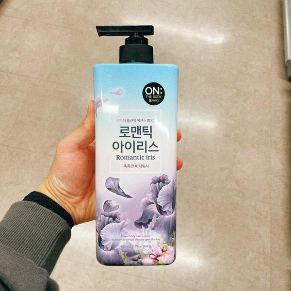 

ONTHEBODY Romantic Iris Body Wash 875ml korea beauty cosmetic