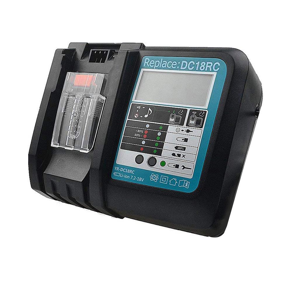 14.4V 18V 3A Charging Current Replacement Battery Charger for Makita