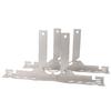 2 Sets Wheel Alignment Tool Alloy Steel Silver Color Wheel Angle Alignment Tool with 2PCS Tape