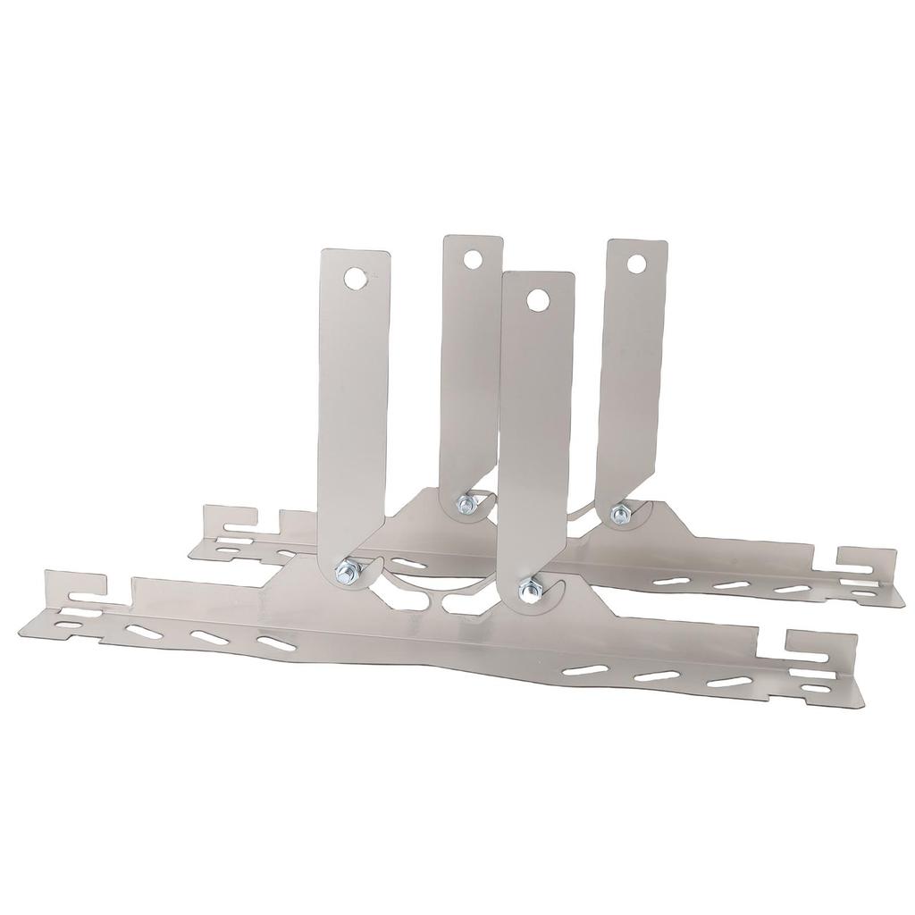 2 Sets Wheel Alignment Tool Alloy Steel Silver Color Wheel Angle Alignment Tool with 2PCS Tape