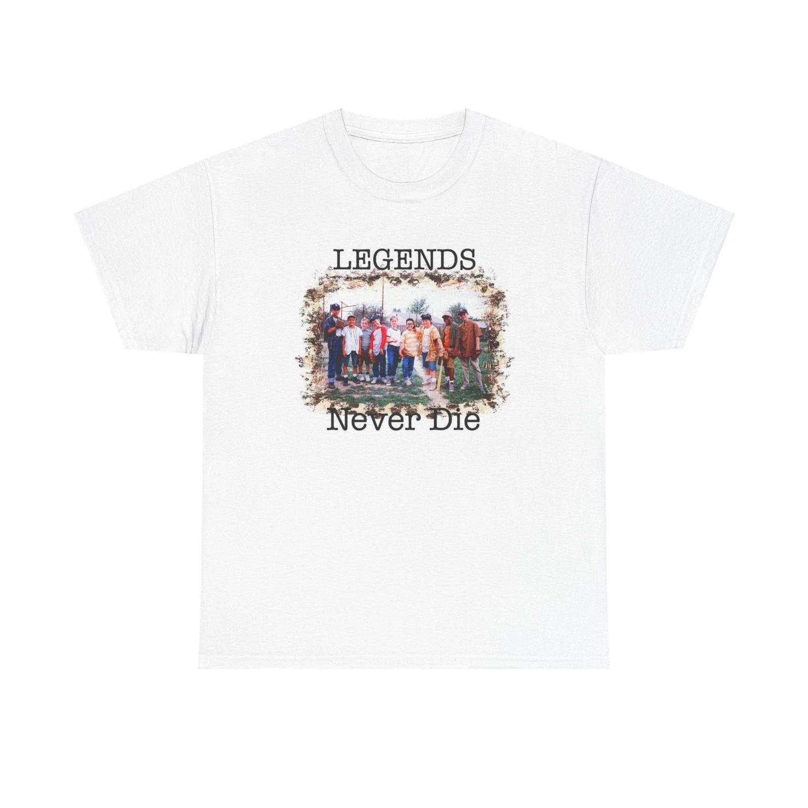 Men s and Women s T-shirts Legends Never Die Graphic XXL