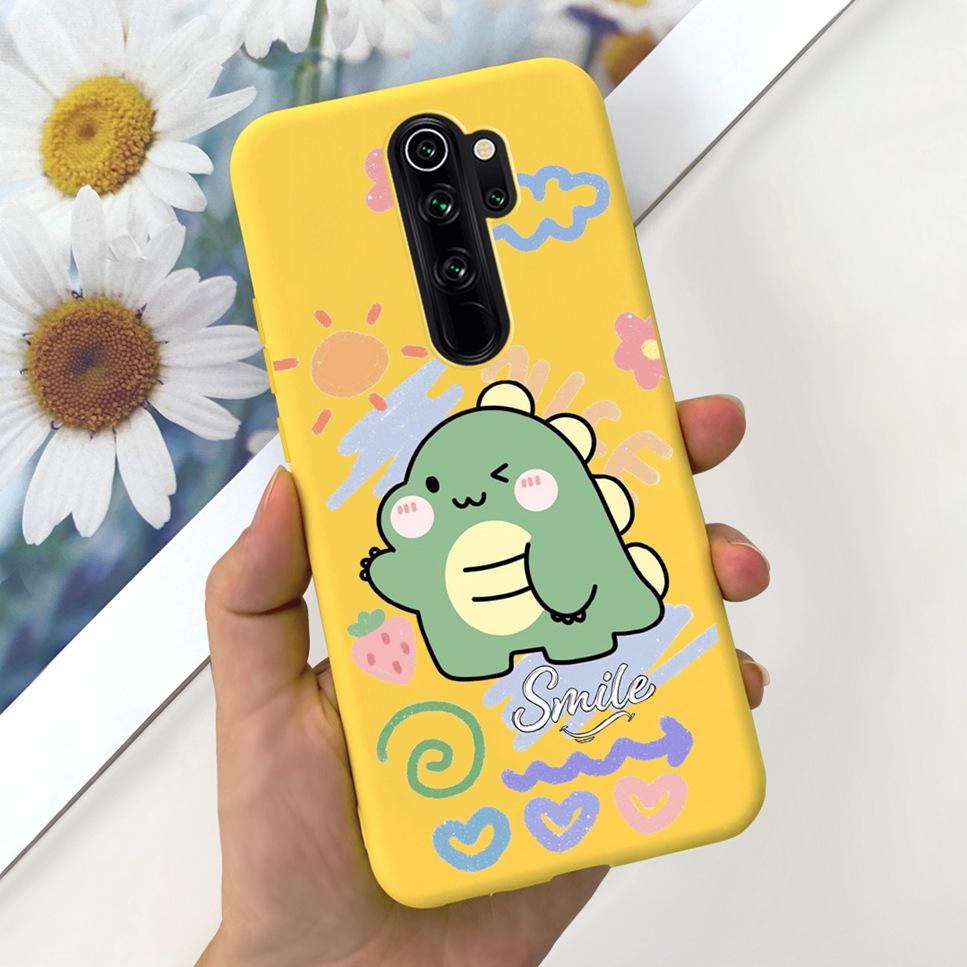 Neu Für Xiaomi Redmi Note 8 Pro 6,53" Hülle Niedliche Cartoon Weiche Silikon Rückseite Für Redmi Note 8Pro 8 pro Handy Schutzhülle