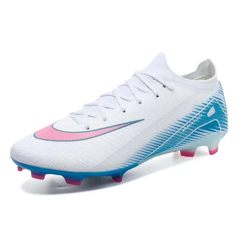 New Men Football Boots Unisex Soccer Shoes Ultralight Breathable Match Drop Shipping Indoor Futsal Professional Training Light