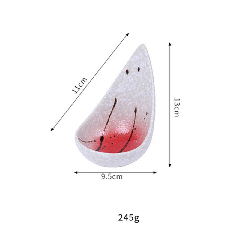 Nakládaná mísa Mísa na koření Grilovací talíř Miska na slané pokrmy Podnos na sójovou omáčku Podnos na občerstvení Japonská keramika malá