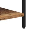 Nightstand Set of 2 Reclaimed Wood Look 40 x 40 x 50 cm Engineered Wood