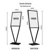 Outdoor Floor-Standing Poster Display Stand