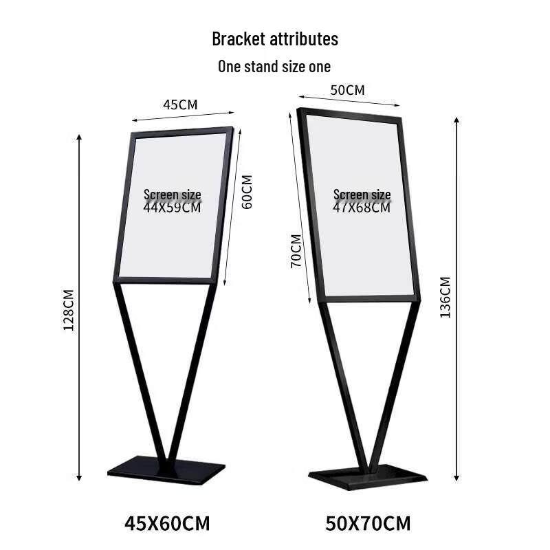Outdoor Floor-Standing Poster Display Stand