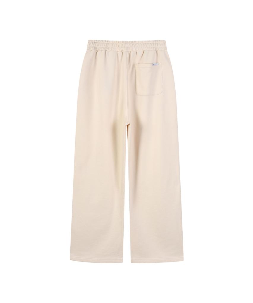 OUTDOOR PRODUCTS Essential Capsule Logo Sweat Pants (Cream)