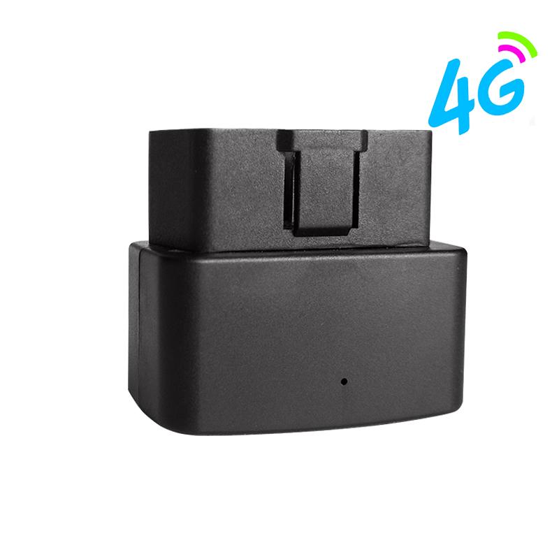 4G Mini OBD GPS Tracker Car ACC Status Location Shock Move SMS Call Alarm Tracking Geofence Locator Free APP IOS Andriod