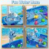 Wassertisch Spielspüle Spielzeug für Kinder Außenküche mit fließendem Wasser Angelspiele Kleinkind Wasserspieltisch Strand Outdoor-Spielzeug