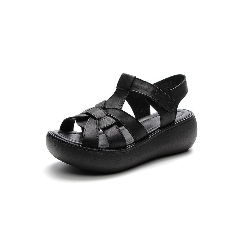 Sandały typu retro chunky
