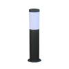 Stainless Steel LED Garden Lights - Waterproof Outdoor Cylindrical Ground Lights for Villas and Courtyards.