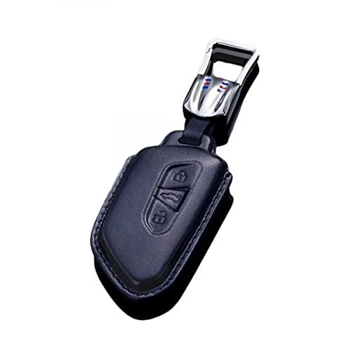 

Чехол для ключа из натуральной кожи для Volkswagen Golf 8 (синий)