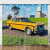Tenda da Corsa per Auto Sportive Cool 3D 2 Pannelli Camera da Letto Ragazzi Pezzo Decorativo Spazio Tenda Spazio Abitativo Tenda per la Casa