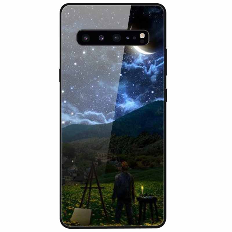 Tempered Glass Case For Samsung S10 / S 10 Plus / S10e Cover Luxury Hard Back Covers for Samsung Galaxy S10Plus S 10e Coque Cool