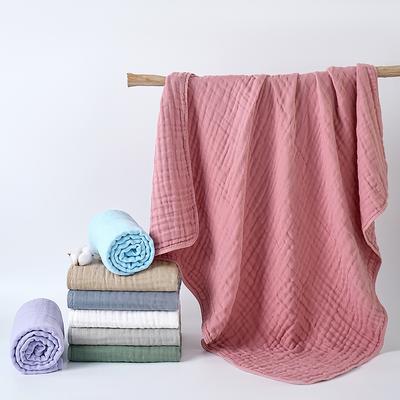 Hochdichte Badetücher, reine Baumwollgaze, Wasserabsorbierende Neugeborenen-Decke, Neugeborenen-Baby-Badetuch-Steppdecke, Sicherheit der Klasse A