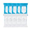 GATSBY Tragbares SET Deodorant Körper Dusch-Tücher Cool Citrus 10 Blätter 5 Packungen + Gesichtstücher Kühlender Typ 15 Blätter 1 Stück 10ml