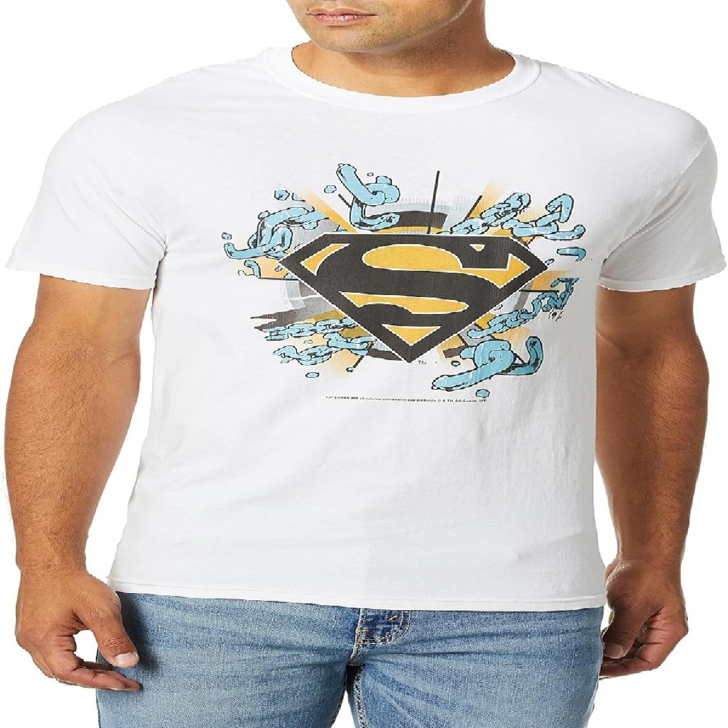 WARNER BROS Men s Blasted Logo S