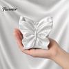 Durable Storage for Sundries Butterfly Shape Box, Silk Texture Large Capacity Desktop Organizer, Jewelry Box Sturdy PET Space Saving Container,