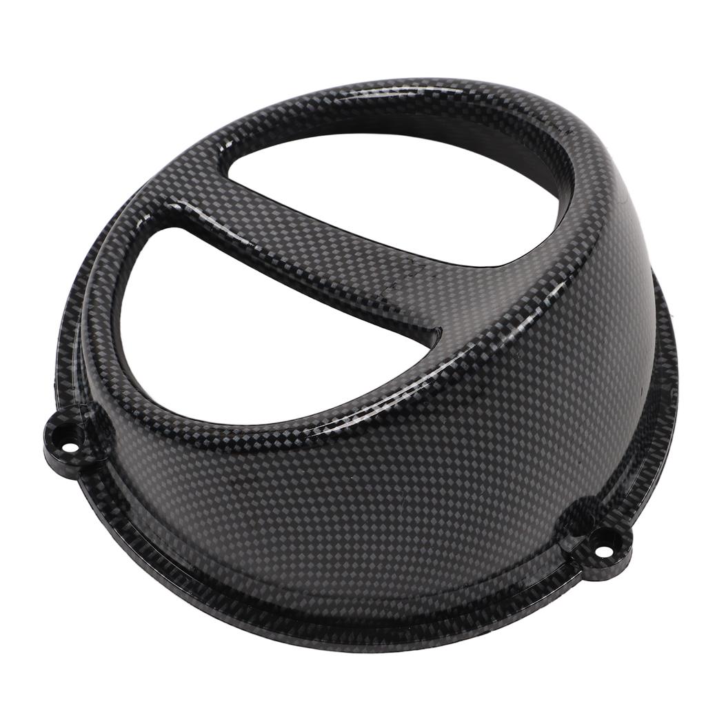 Motorcycle Engine Cooling Fan Cover Carbon Fiber Style Replacement for GY6 125cc 150cc 152QMI 157QMJ