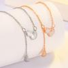 Xiaohongshu Autumn And Winter Fringed Gourd Fritillary Necklace Pendant Simple Temperament Design Light Luxury Premium Collarbone Chain