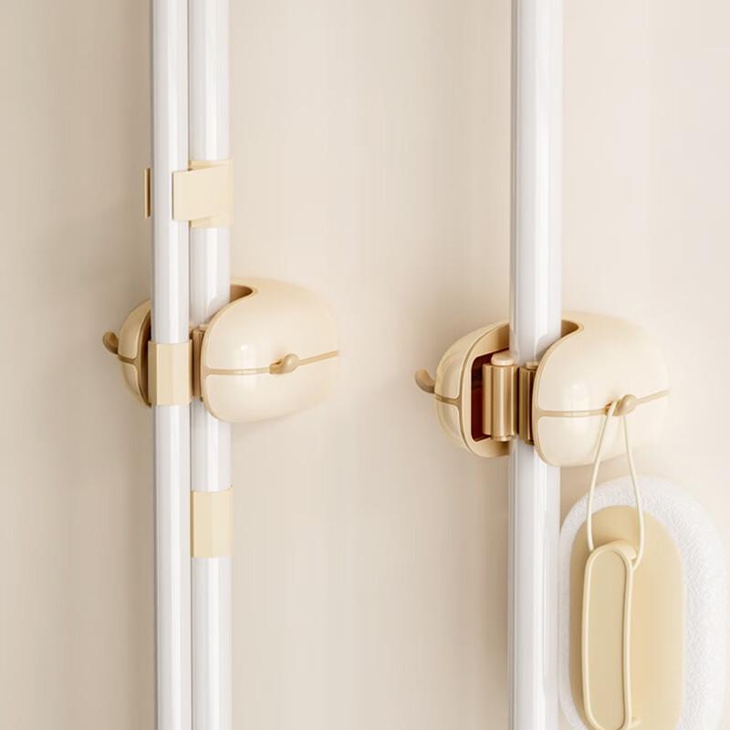 Настенный держатель для швабры и веника без сверления