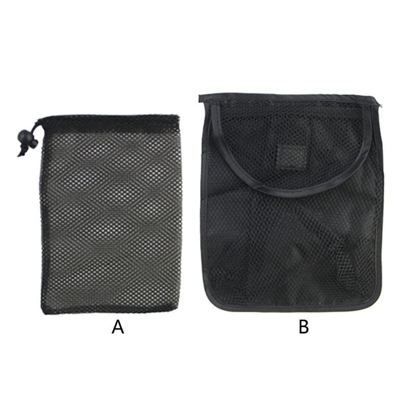 Golf Mesh Bag Small Sports Ball Net Bag Drawstrings Pouches Nylons Mesh Bag