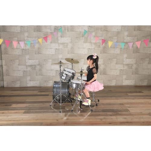 Pearl ROADSHOW JR. Schlagzeugset in Juniorgröße, Jet Black, RSJ465/C #31