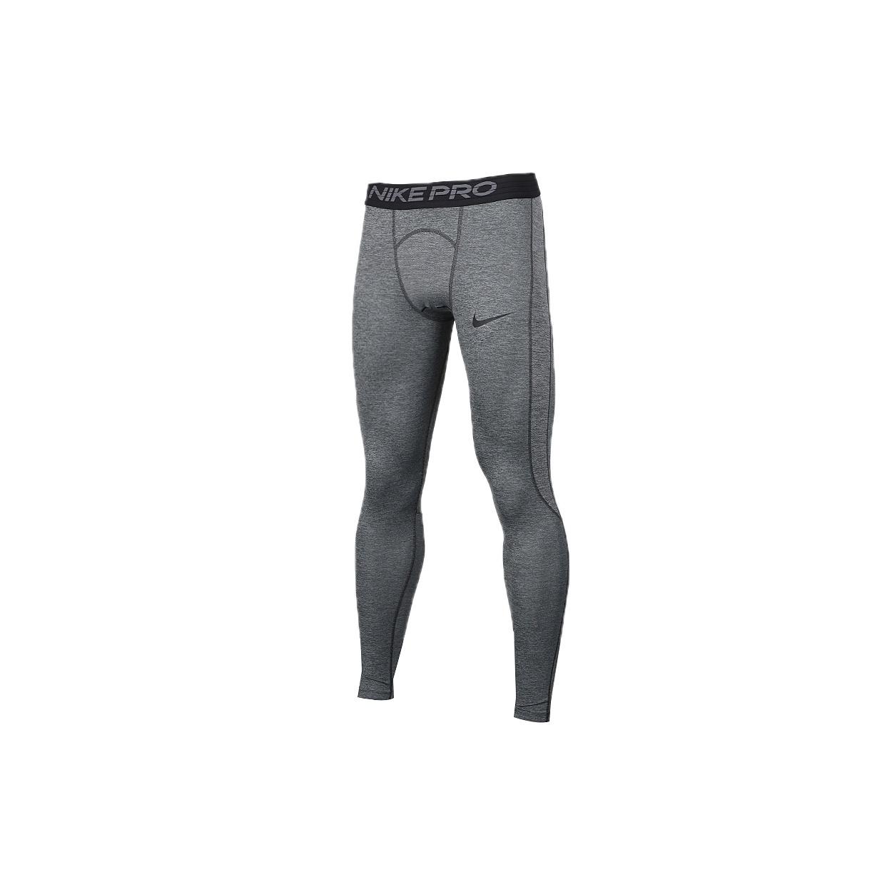 Nike Pro Dri-Fit Alphabet Logo gym pants Smoke Grey Gray Men s BV5642-011 S