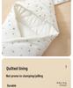 Copertina Swaddle in Puro Cotone Ispessito per Bambini Autunno/Inverno – Doppia Utilizzo: Ricevimento Neonato e Uso Esterno