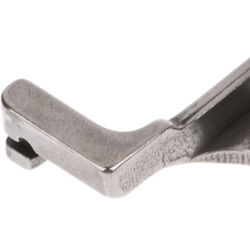 1Pc S518L/T168 Single-Sided Invisible Zipper Presser Foot Unilateral Zipper Feet For Lockstitch Industrial Sewing Machine