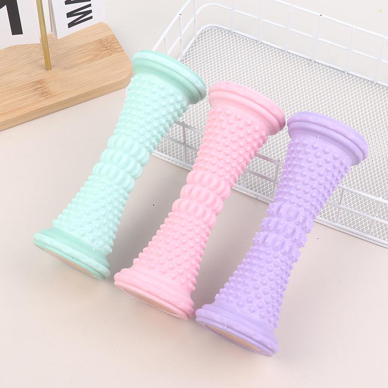 Fußmassagegerät Rolle Yoga Massageball Plantarfaszien-Rolle Muskelentspannung Schmerzlinderung Pflege Kunststoff Manuelles Fußmassagegerät