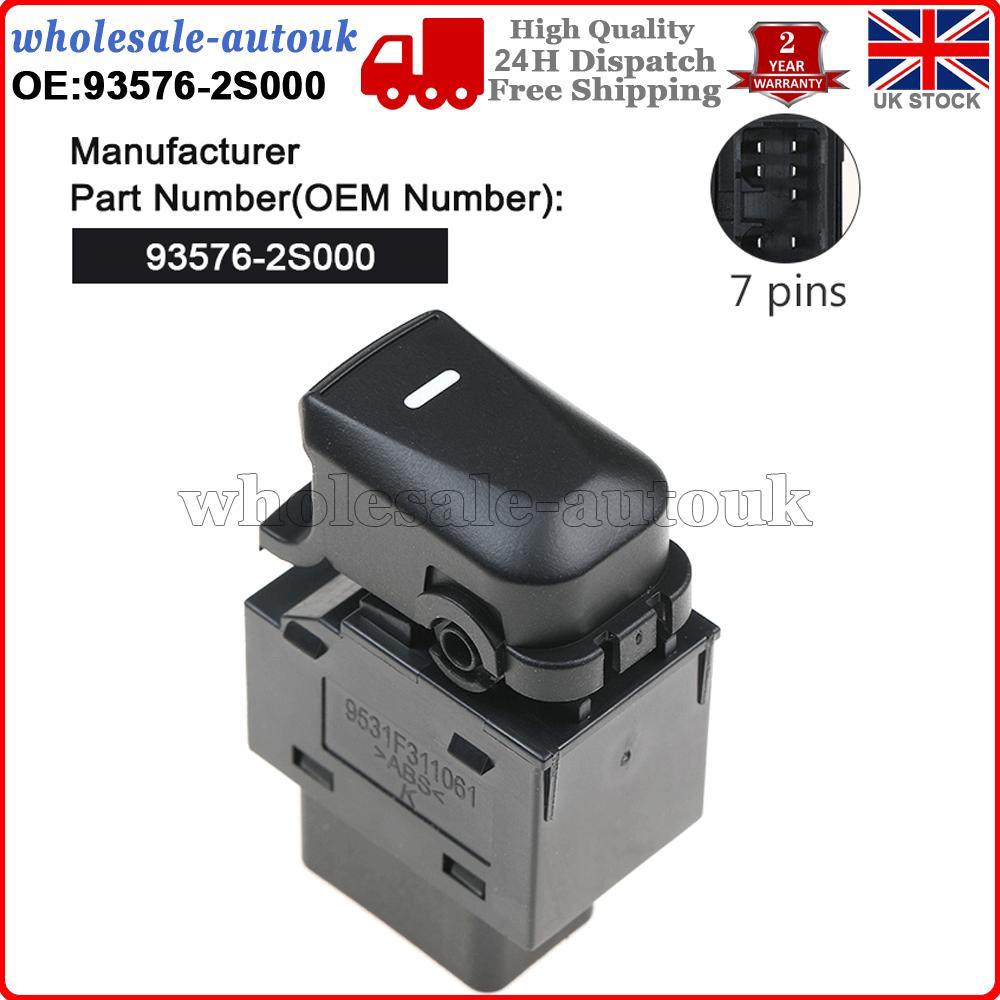 Right Power Window Switch Unit 93576-2S000 Fit For Hyundai Tucson ix35 2010-2015