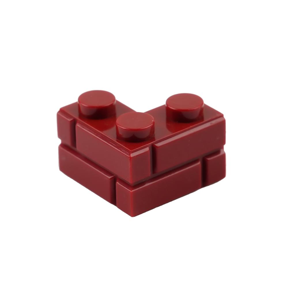 100g High Wall Thick MOC Building Blocks Bulk Granular 1x2 Right-angle 1x3 1x4 Dots 15533 Wall Assembled Model Bricks DIY Toys