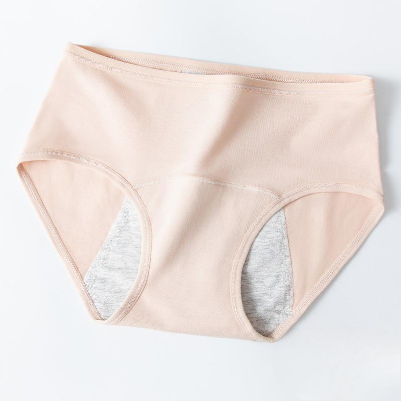 

Жіноча весняно-осіння водонепроникна фізіологічна білизна із середньою посадкою XL тілесний