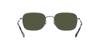RB3706 Gunmetal Gradient 57mm Ray-Ban Sunglasses, Frame/Grey Lens,