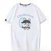 Chiikawa Ji-i Usagi Hachiware Cartoon Print T-shirt Unisex Loose  Short Sleeve Kawaii Anime Summer Couple Tee