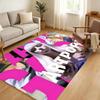 American Singer L-Lady Gaga Mayhem Floor Mat Soft Thickened Absorbent Non-Slip Bedroom Living Room Door Mat Home Flannel Rugs