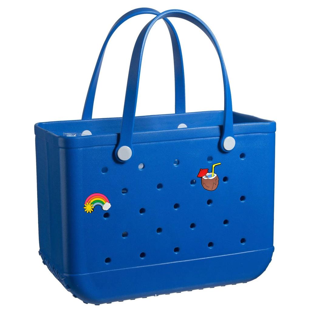 Hole Bag Travel Outdoor Wear-resistant Beach Bag With Stickers