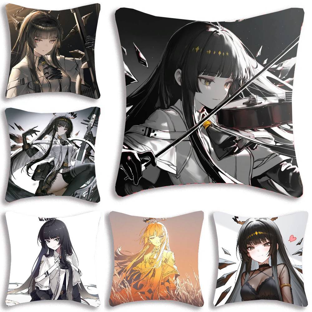 Virtuosa Animated Game A-Arknights Pillow Case Sofa Cushion Cover Room Home Decoration