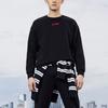Anta Training Series Plus Velvet Loose Pullover Crew Neck Sweatshirt Men Tops Black 952137742-2