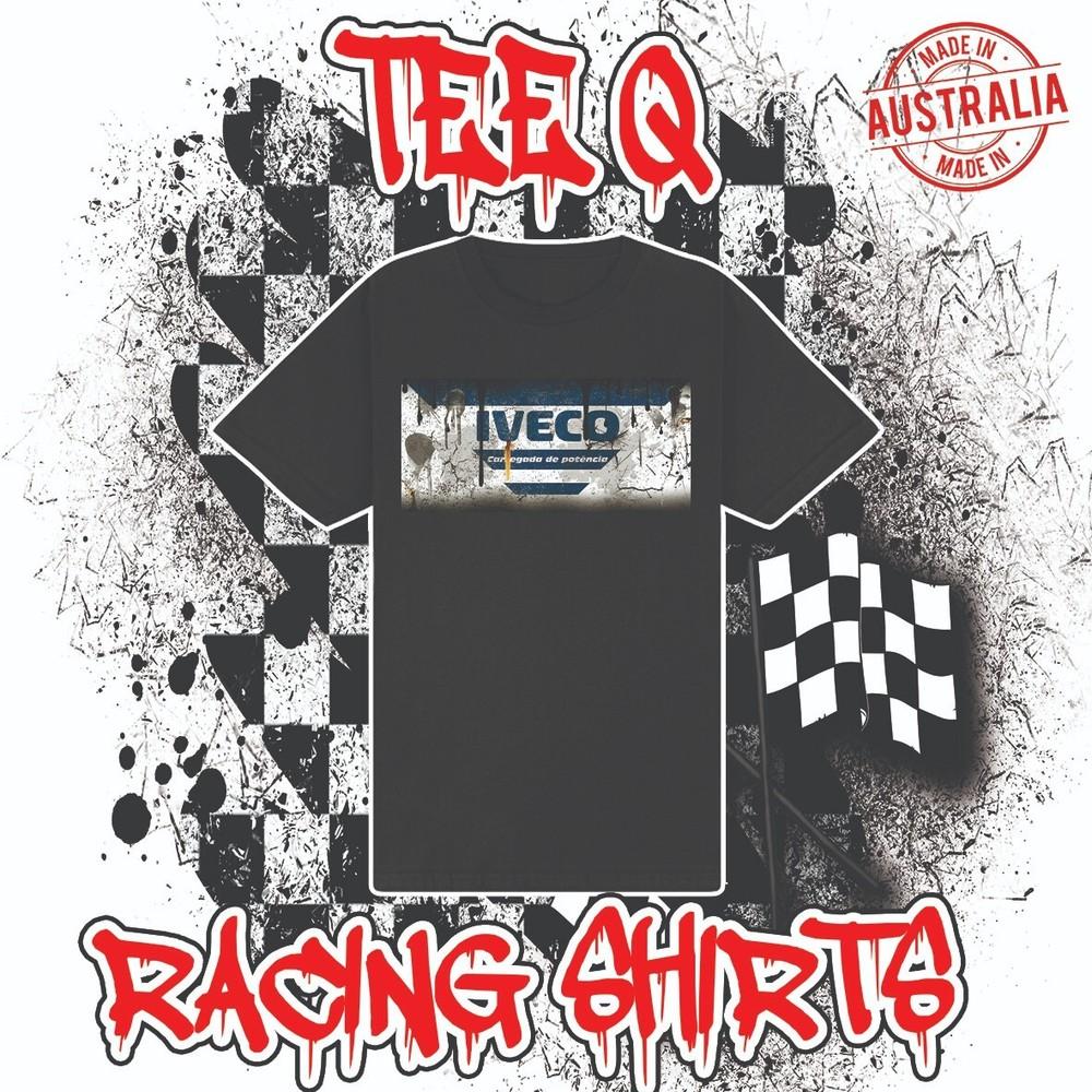 IVECO Logo Black Tee ~Premium Gildan Cotton Unisex T-Shirt XXXXL