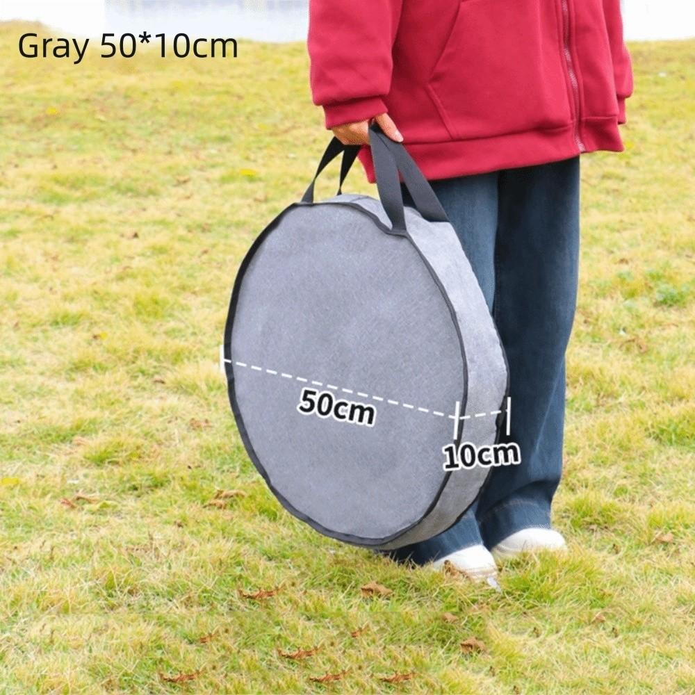 Multi-Functional Storage Bag Round Handheld Plate Bag New Household Organizer  Cam Tent