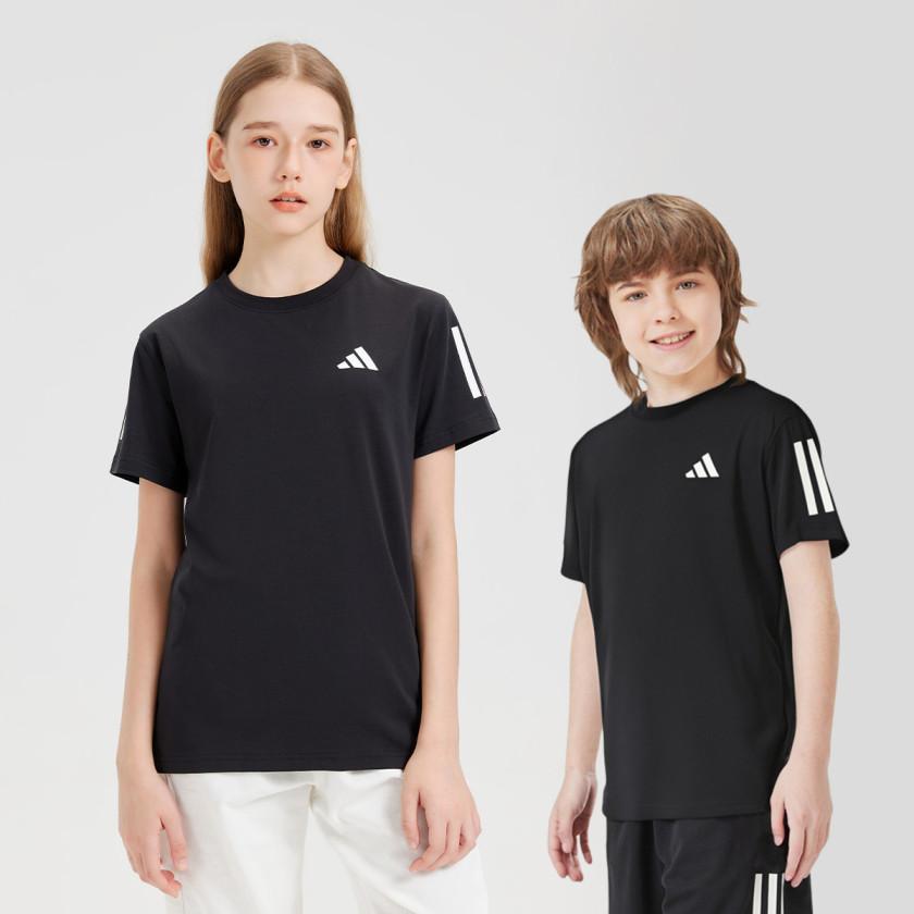 Adidas T Shirt 110 164 Black White Teenagers BXWTTS01K-BW