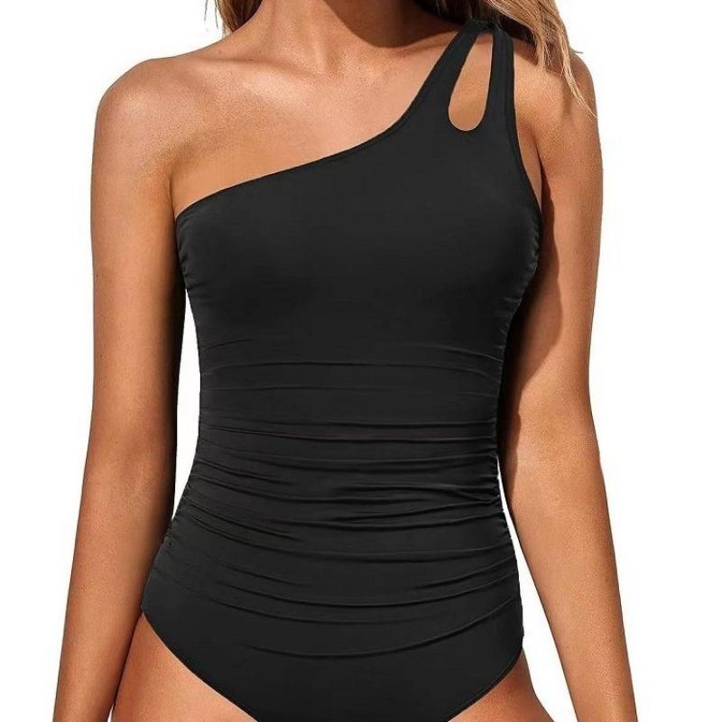 

Купальник цельный купальник спортивный треугольные брюки XXL чёрный