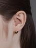Hei Puffy Heart One-Touch Earring